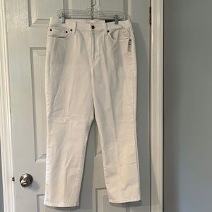 Talbots white jeans